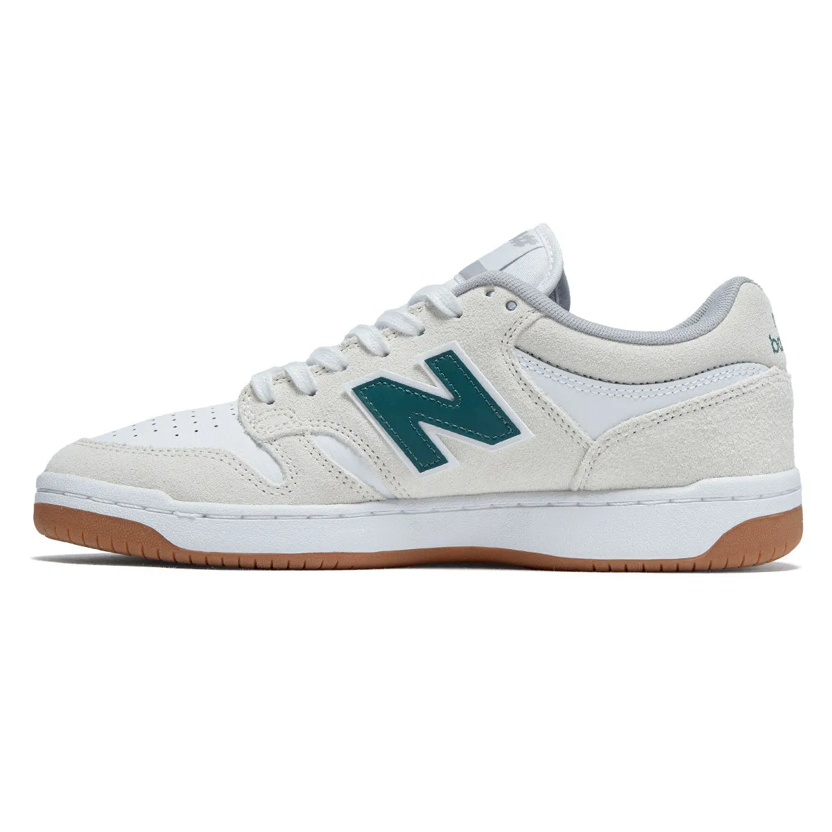 New Balance 480 Shoes - Sea Salt/Vintage Teal Premium Ride
