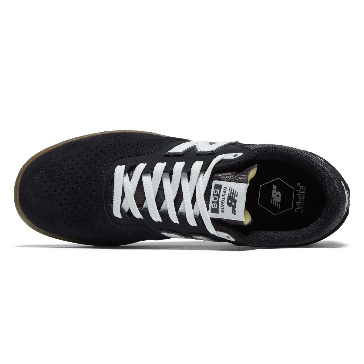New Balance 508 Westgate Shoes - Black/Gum Suede Fast Grip Max