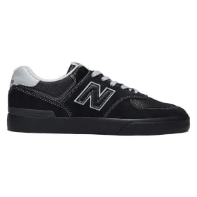 New Balance 574 Vulc Wide Shoes - Black/Black Urban Wear Trail Ready