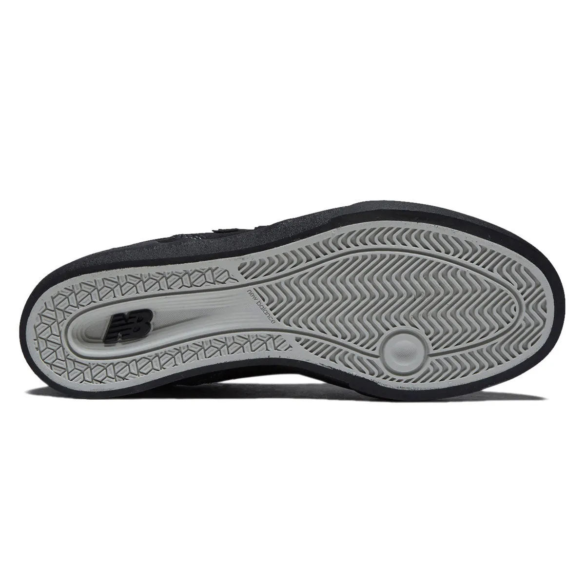 New Balance 574 Vulc Wide Shoes - Black/Black Grip Rush