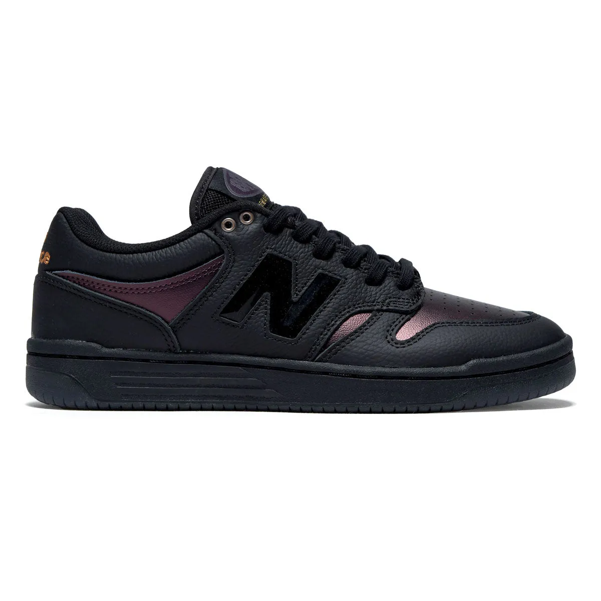 New Balance x Bronze 56k 480 Shoes - Black/Black Easy Movement Skater Support