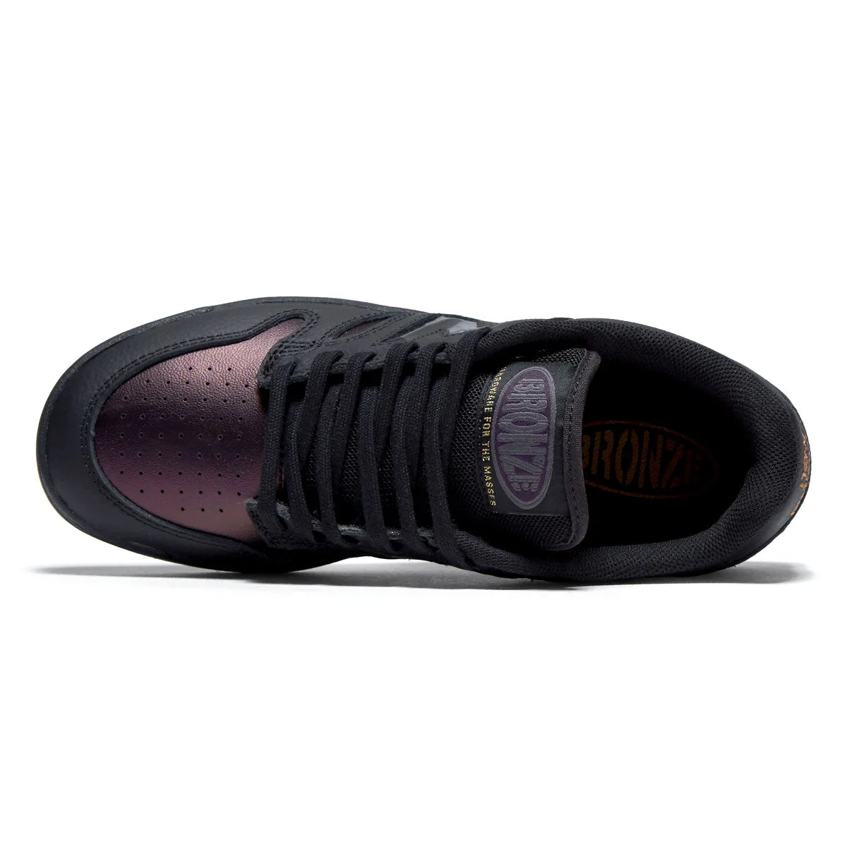 New Balance x Bronze 56k 480 Shoes - Black/Black Street Glide