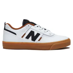 Quick Movement Fit Grip shield New Balance Youth 306 Foy Shoes - White/Gum