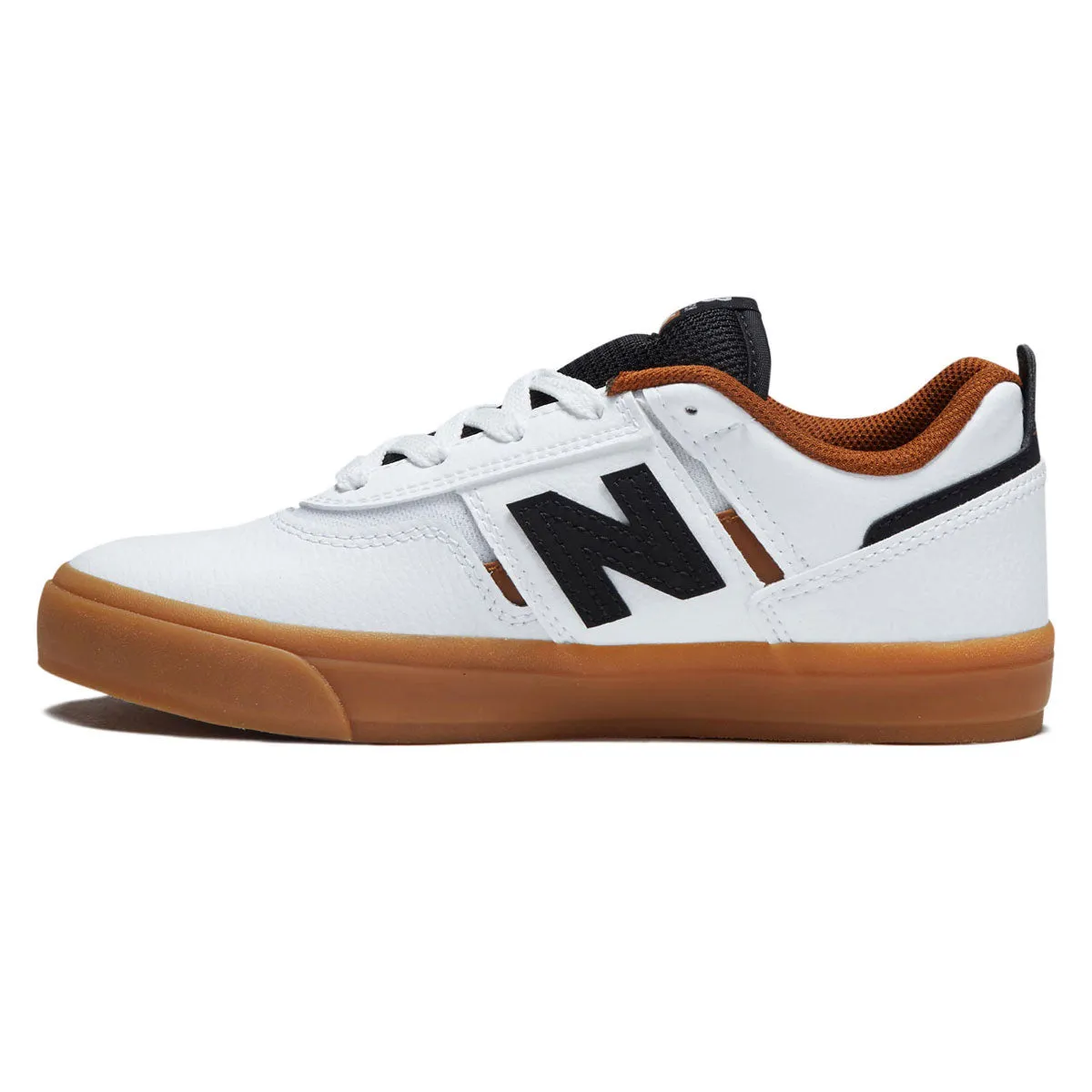 New Balance Youth 306 Foy Shoes - White/Gum Lightweight Comfort