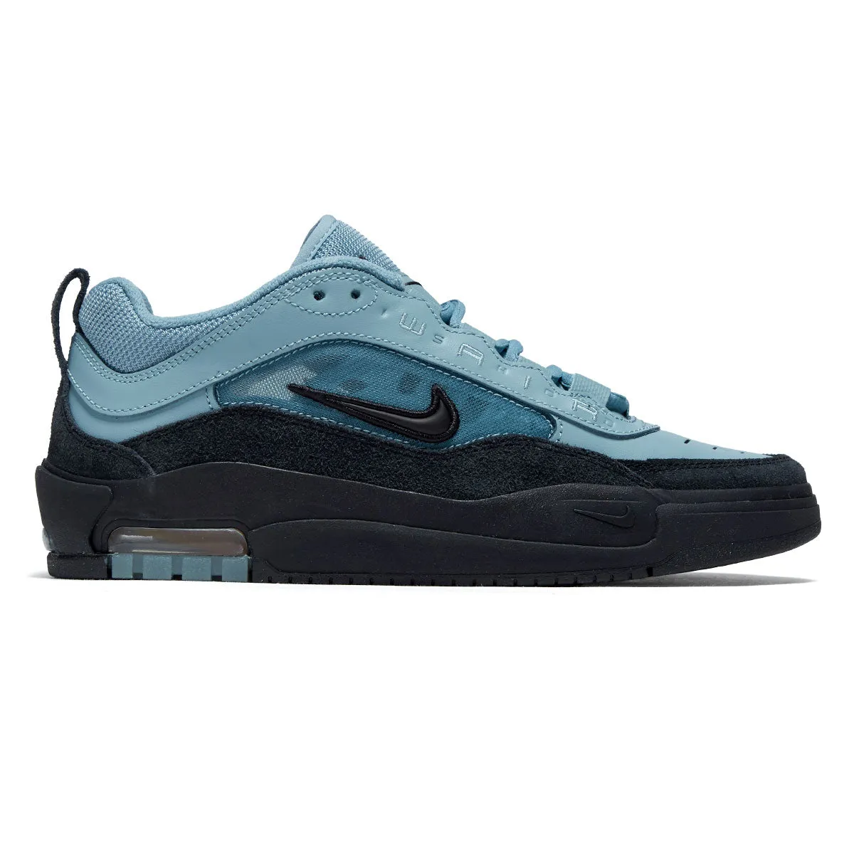 Stylish Upper Clean Style Nike SB Air Max Ishod Shoes - Denim Turquiose/Black