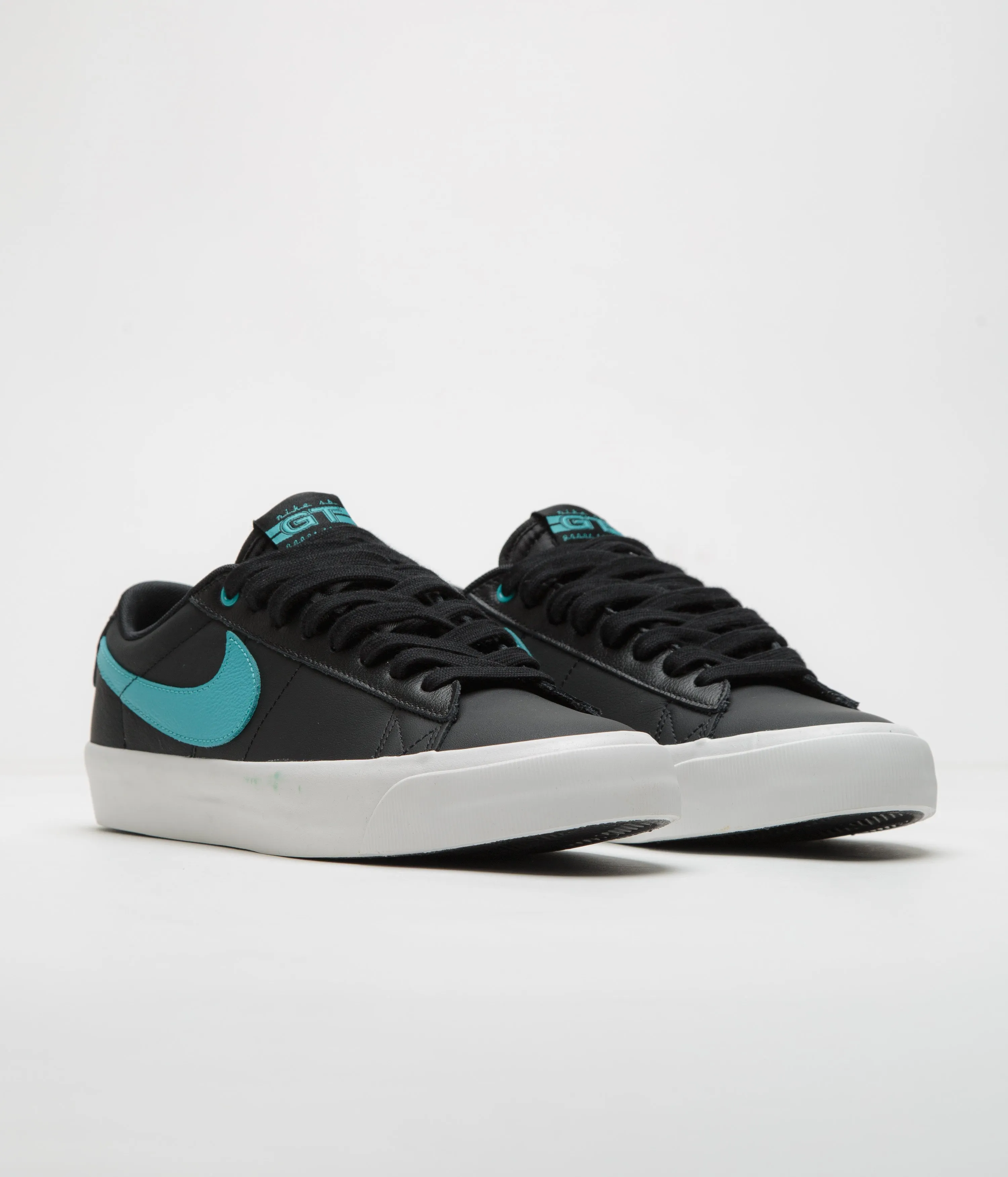 Nike SB Blazer Low Pro GT Shoes - Black/Dusty Cactus/Black/Summit White Ventilated Design