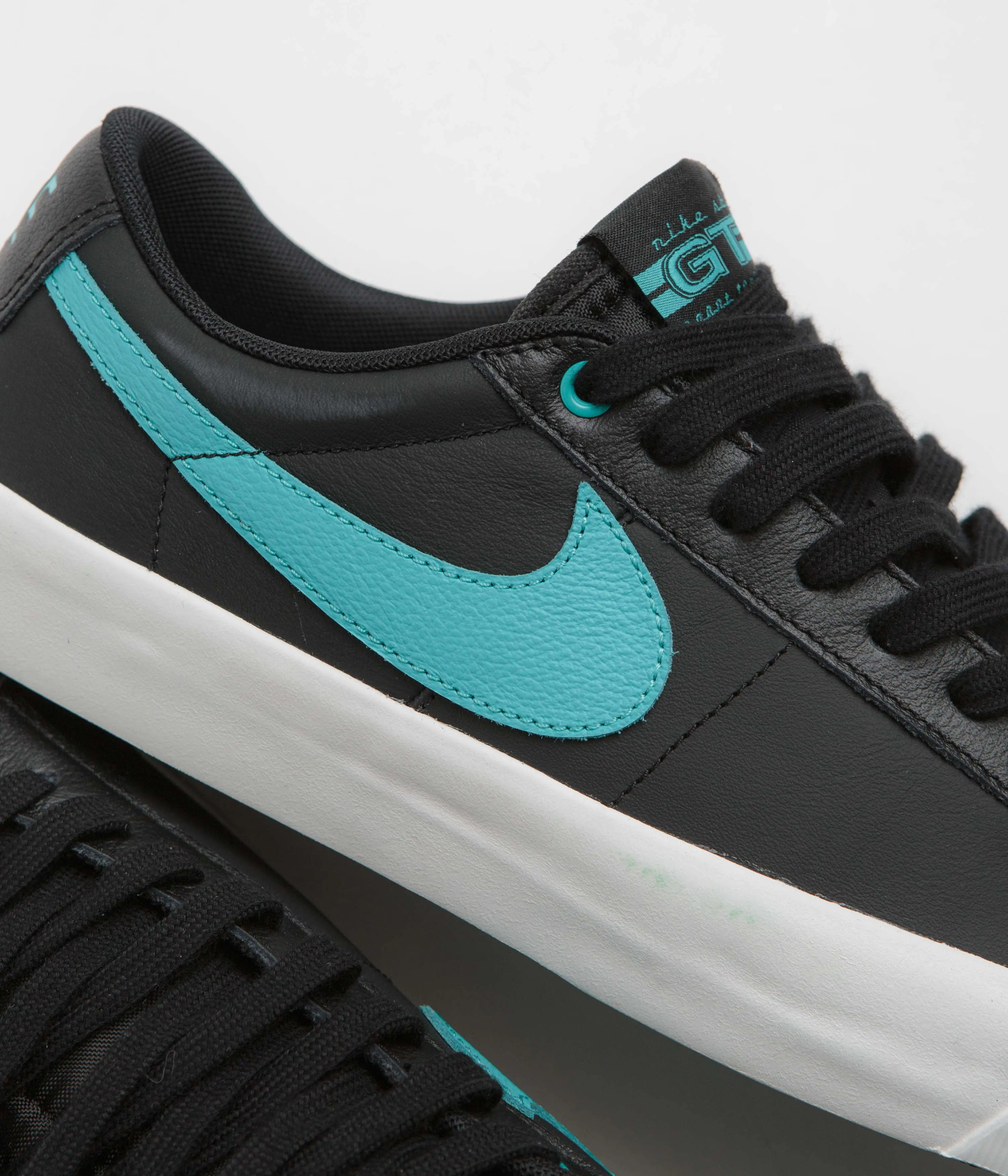 Nike SB Blazer Low Pro GT Shoes - Black/Dusty Cactus/Black/Summit White Ventilated Design