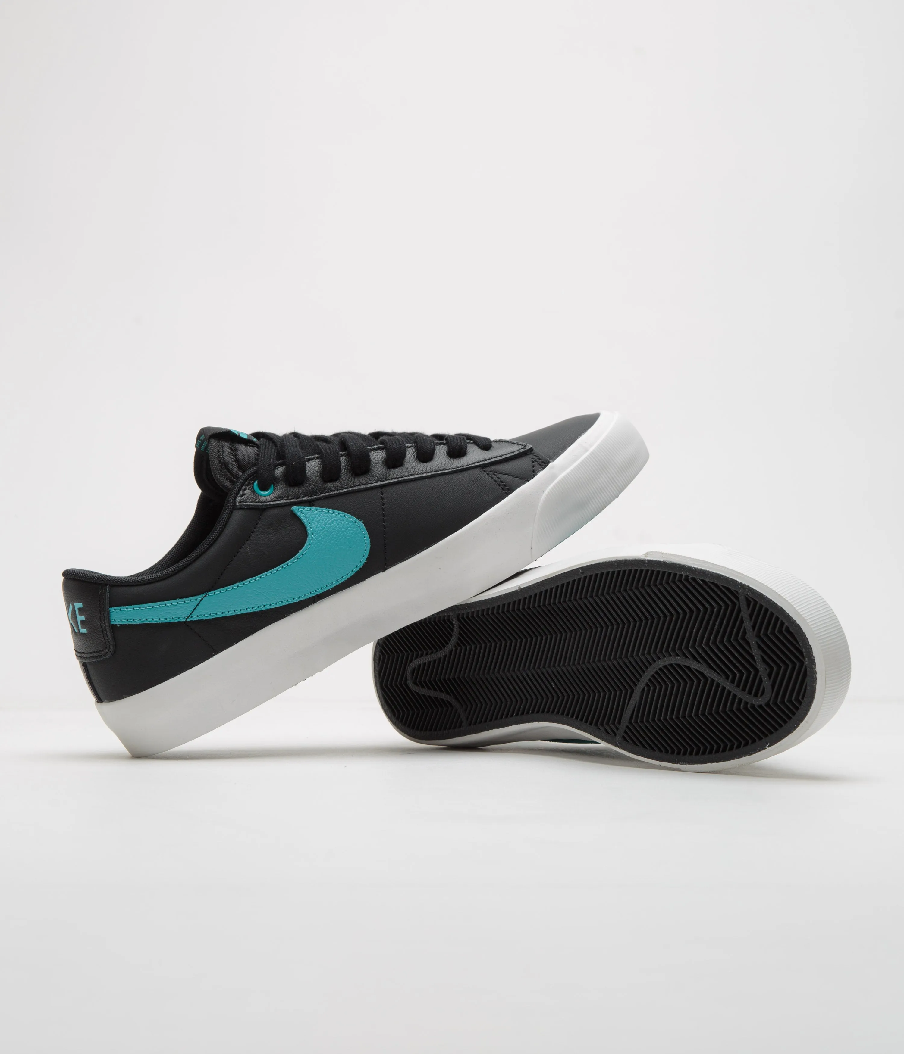 Nike SB Blazer Low Pro GT Shoes - Black/Dusty Cactus/Black/Summit White Ventilated Design
