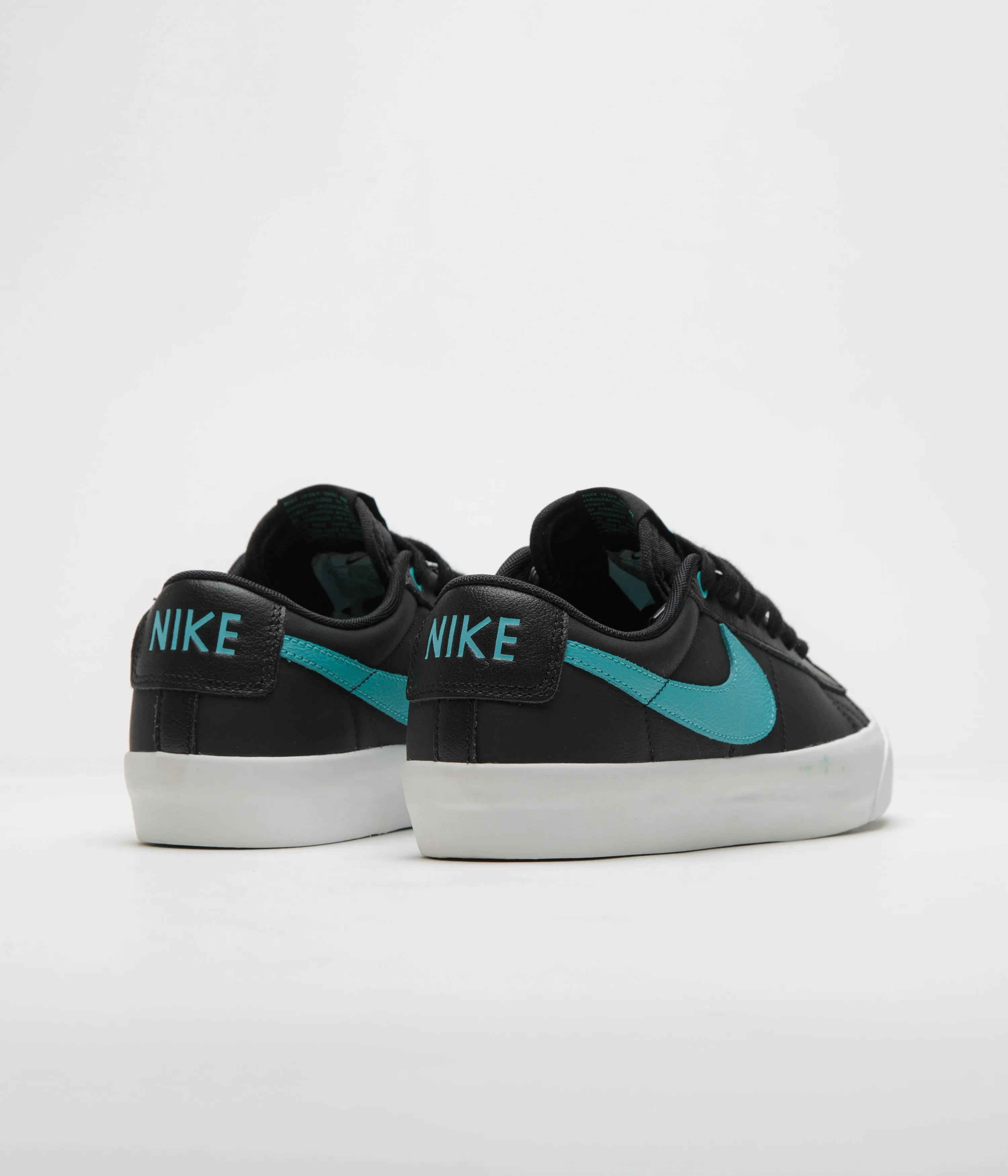 Nike SB Blazer Low Pro GT Shoes - Black/Dusty Cactus/Black/Summit White Ventilated Design