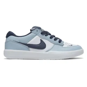 Nike SB Force 58 Premium Shoes - White/Thunder Blue/Ashen Slate Extreme Comfort Lightweight Ride