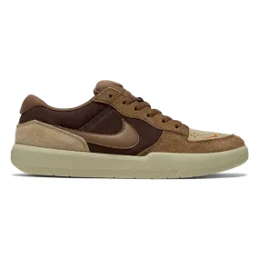Nike SB Force 58 Shoes - Baroque Brown/Mosswood Brown Lightweight Design Soft Cushioning