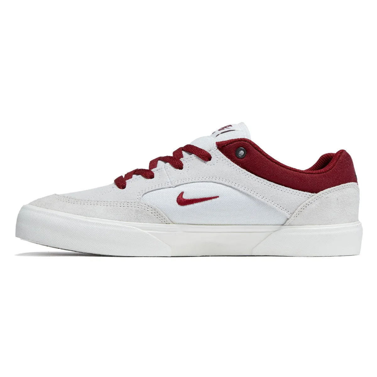 Nike SB Malor Shoes - Summit White/Team Red/Phantom Sail Skater Edge