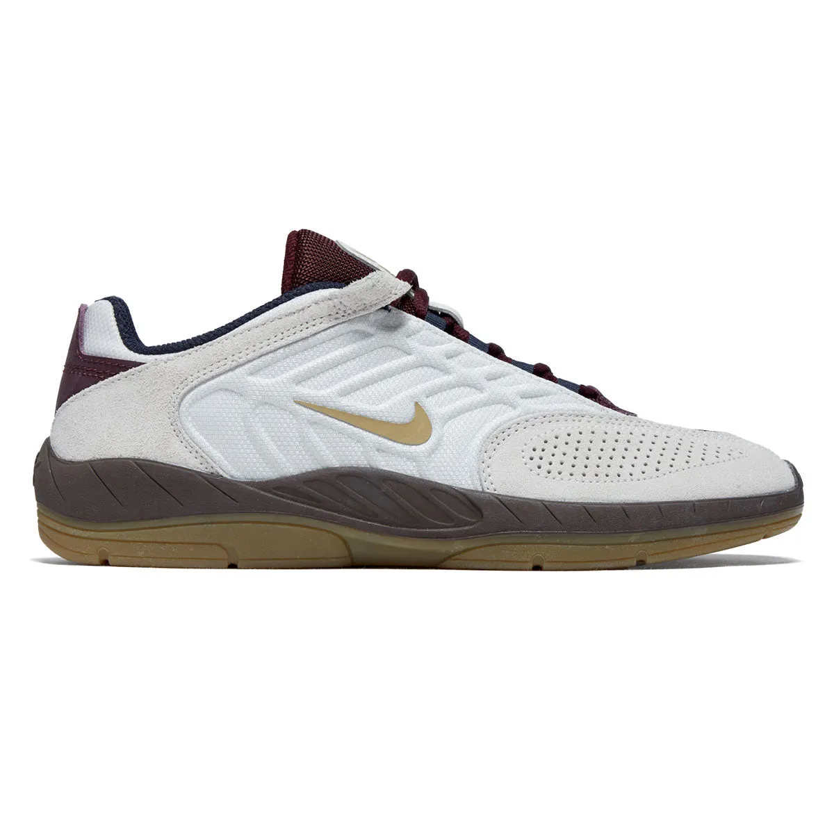 Nike SB Vertebrae Shoes - Phantom/Parachute Beige/Burgundy Crush Skate Flex Ride Shock Ride