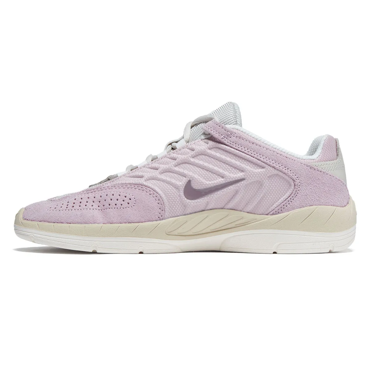 Nike SB Vertebrae Shoes - Pink Foam/Taupe Grey/Light Orewood Brown Breathable Lining