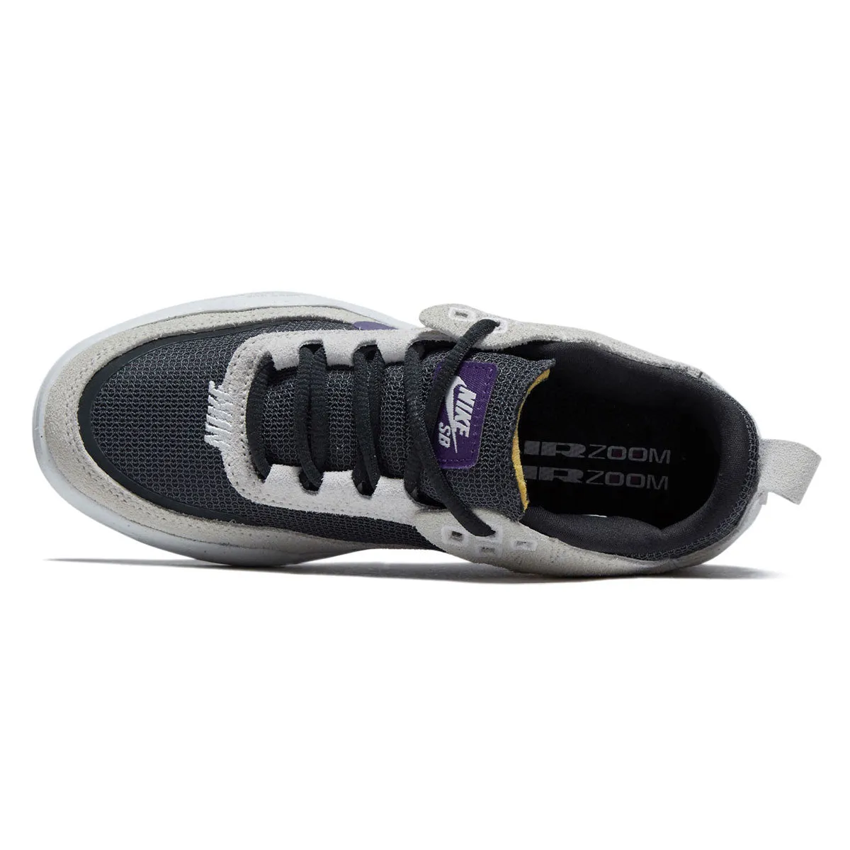 Nike SB Youth Day One Shoes - Phantom/Court Purple/Dark Smoke Grey Impact Ready Pro
