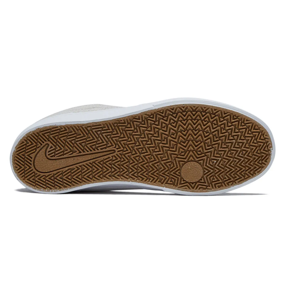Nike SB Youth Malor Shoes - White/Black/Summit White/Gum Light Brown Impact Ease