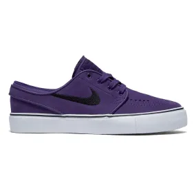 Nike SB Youth Stefan Janoski Shoes - Court Purple/Black/Court Purple/White Reinforced toe Speed Ready