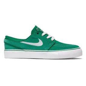 Nike SB Youth Stefan Janoski Shoes - Pine Green/Sail Functional Style