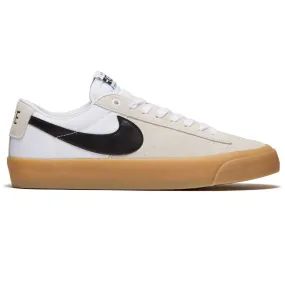 Nike SB Zoom Blazer Low Pro GT Shoes - White/Black/White/White Durable Traction