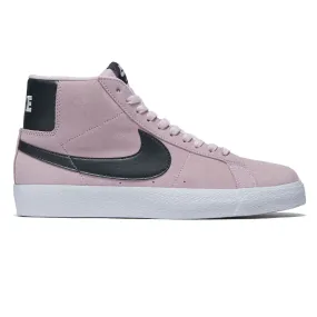 Comfortable Ride Nike SB Zoom Blazer Mid Shoes - Pink Foam/Anthracite/White/Gum Yellow