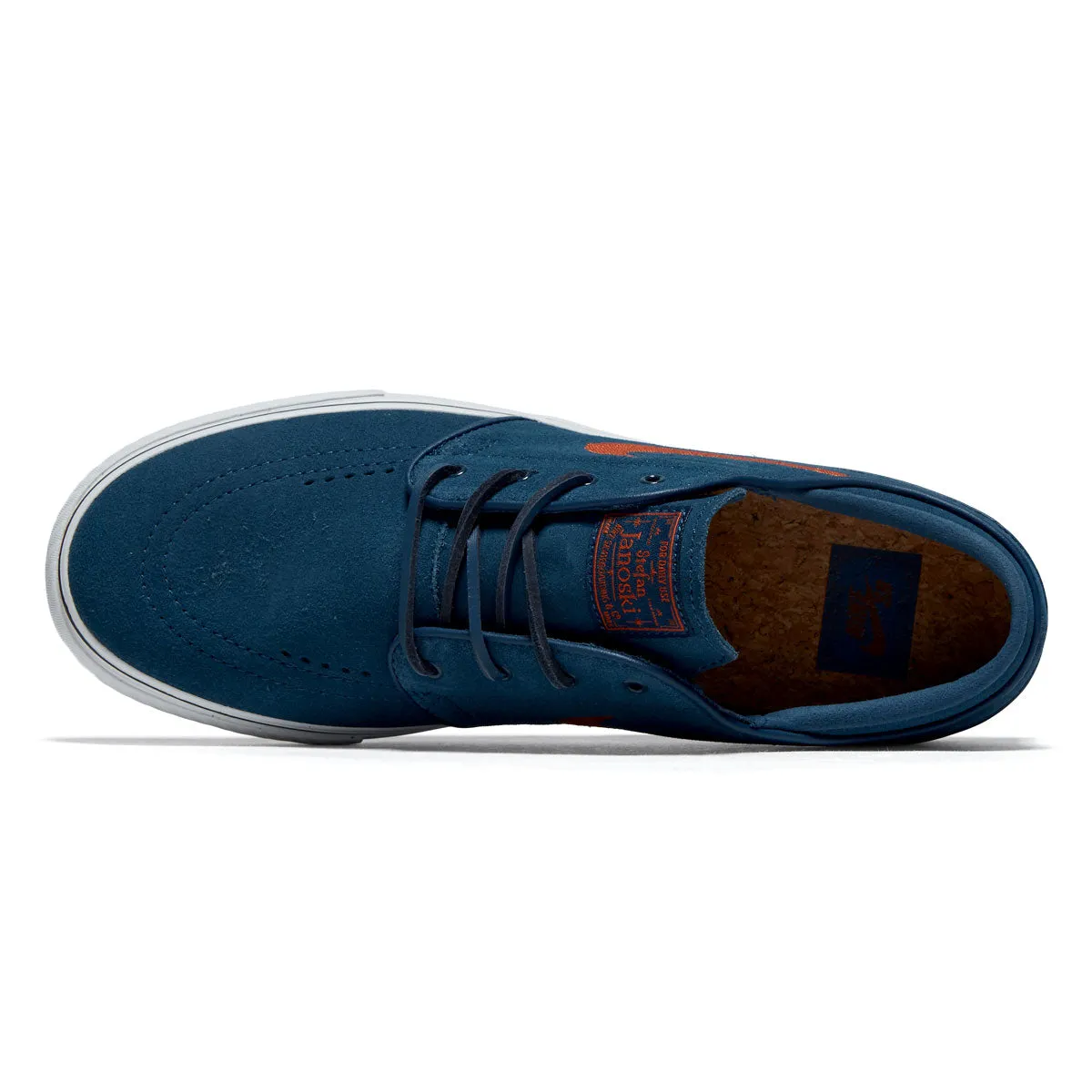 Nike SB Zoom Janoski OG  Shoes - Blue Force/Campfire Orange/Blue Force Urban Strike