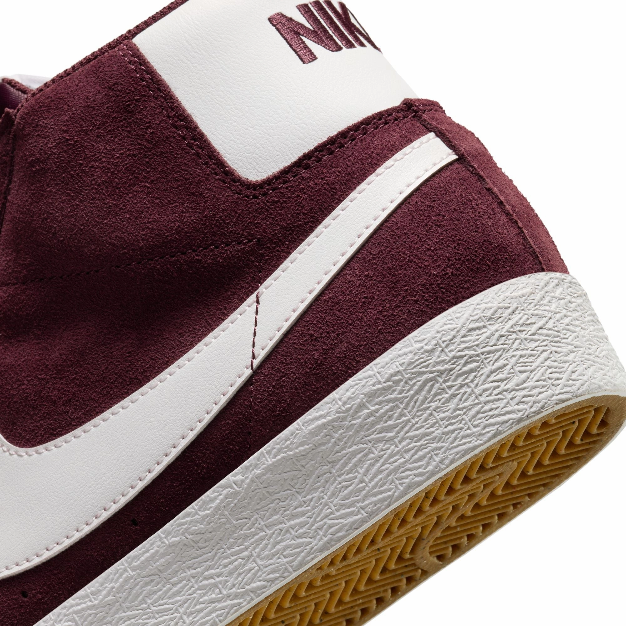 Nike SB Blazer Mid Burgundy Crush Shoes Cloud Feel
