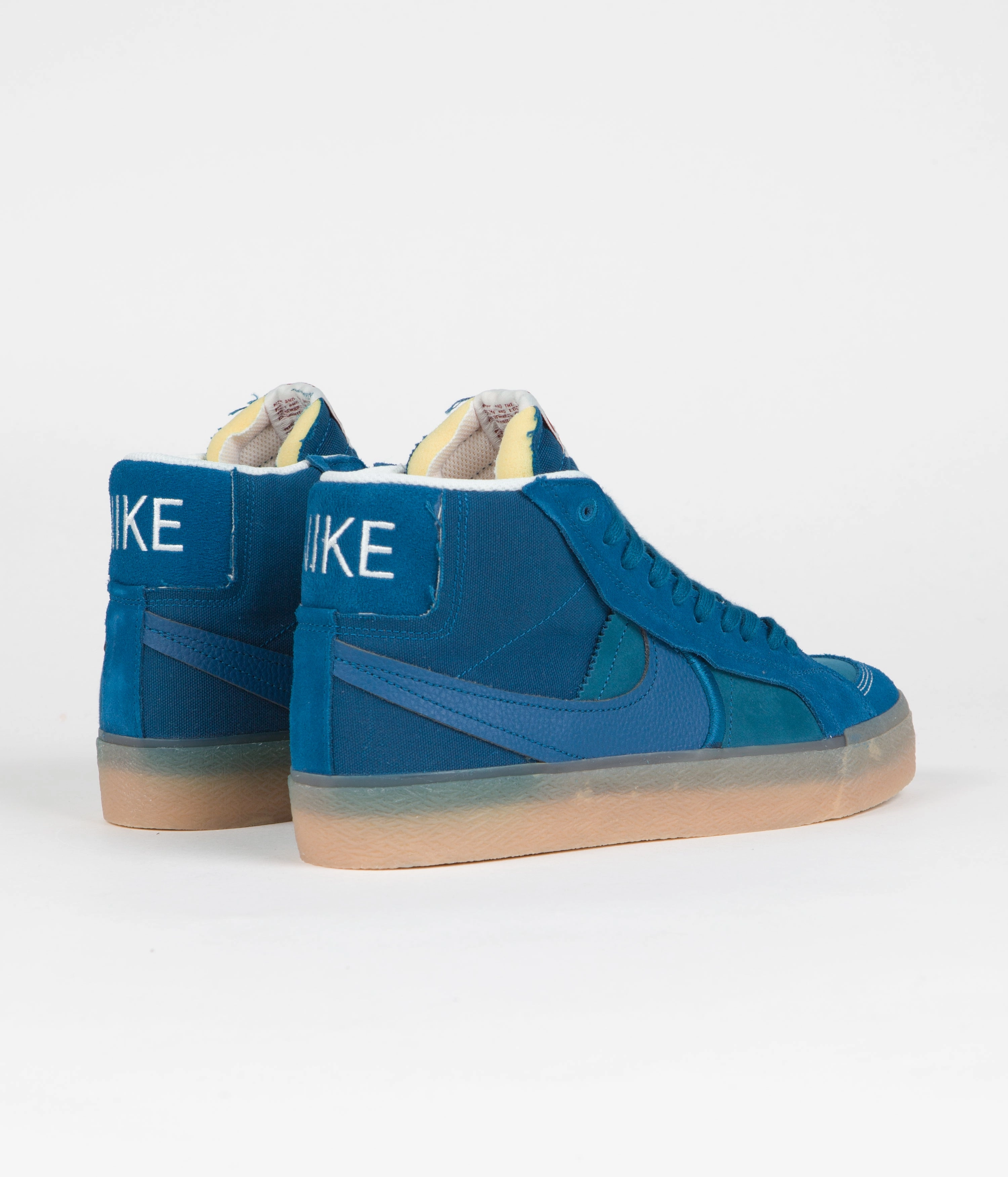 Nike SB Blazer Mid Premium Shoes - Green Abyss / Green Abyss - Phantom All Purpose Sole