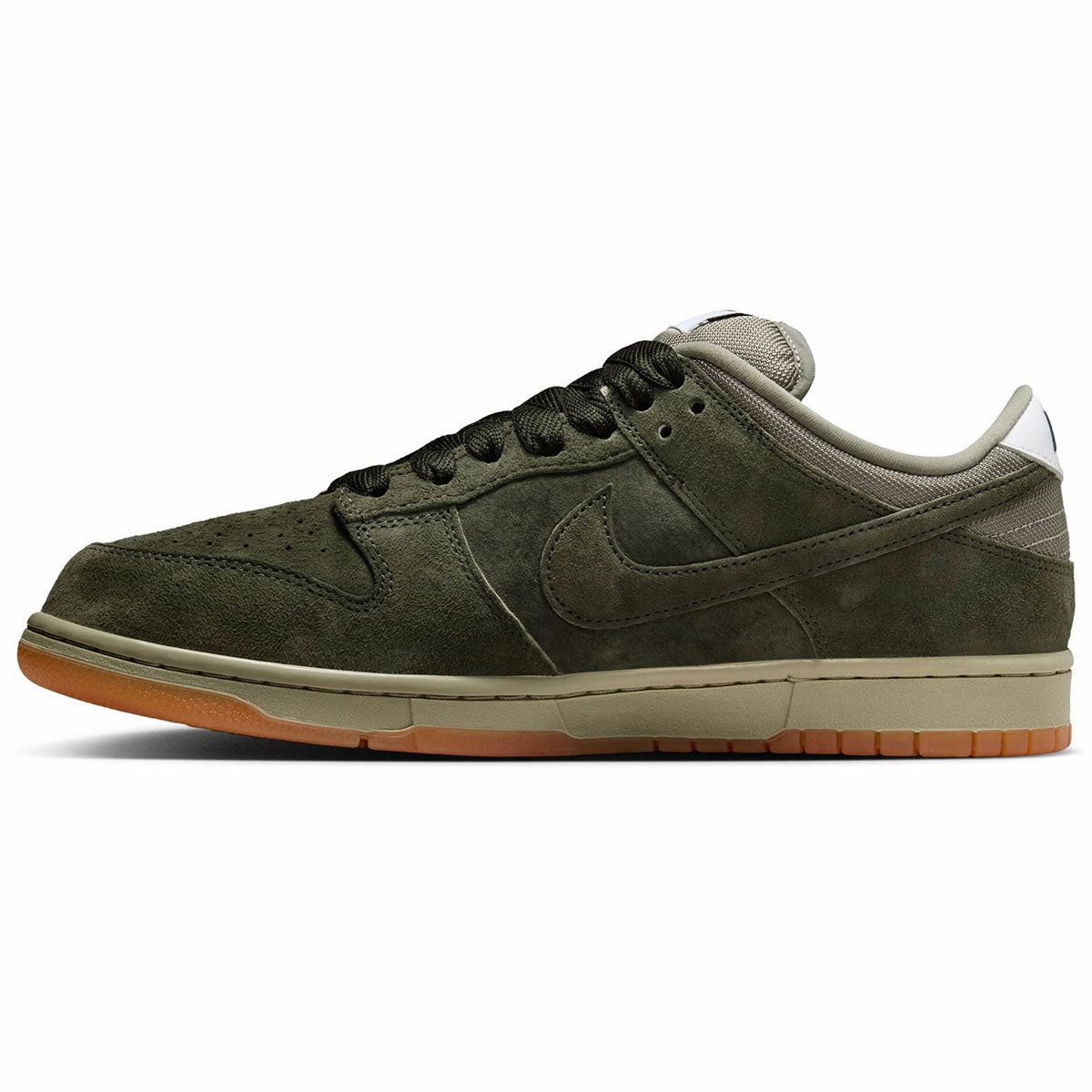 Nike SB Dunk Low Pro B Shoes - Sequoia / Sequoia - Light Army - White High Performance Concept