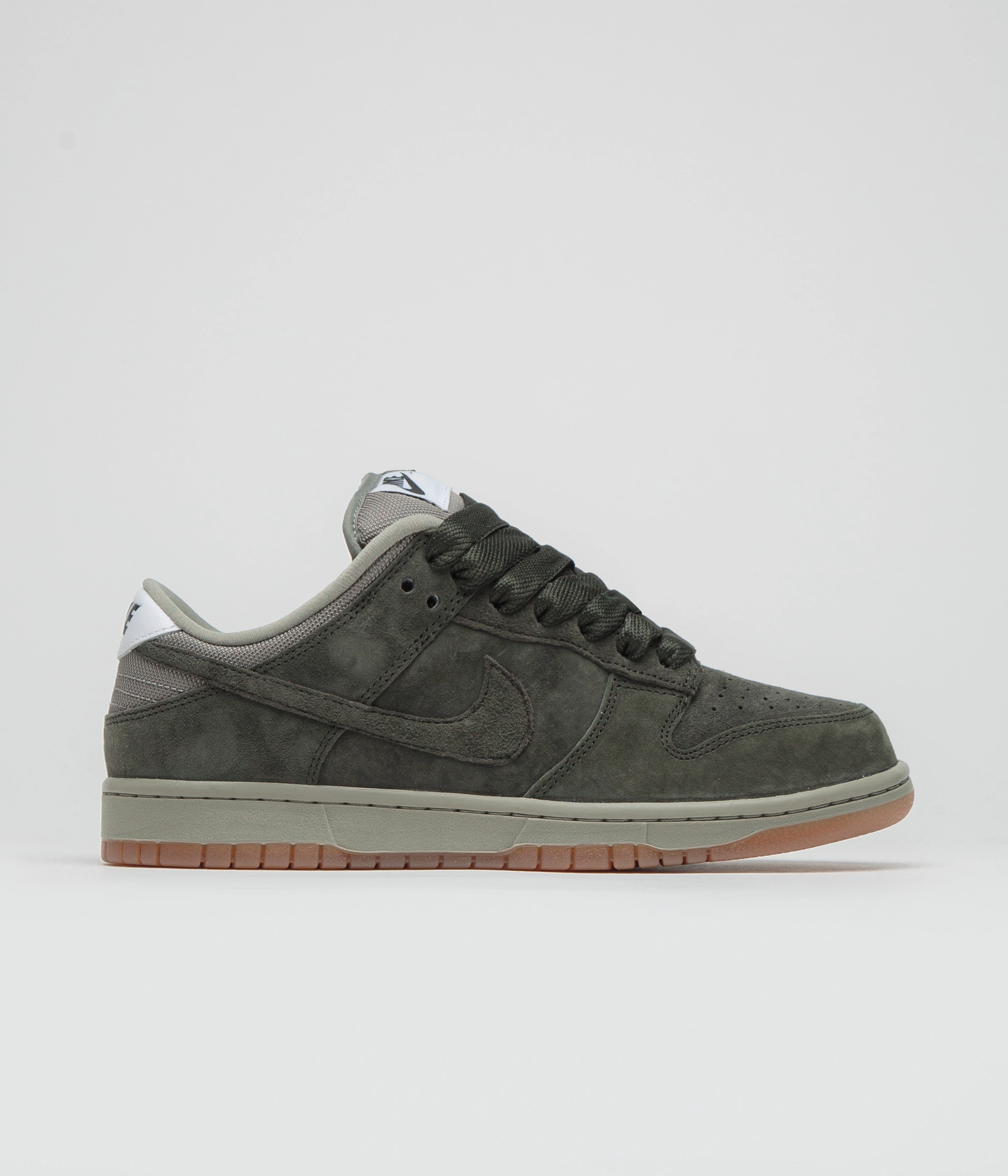 Nike SB Dunk Low Pro B Shoes - Sequoia / Sequoia - Light Army - White comfortable accessory promote healthy running