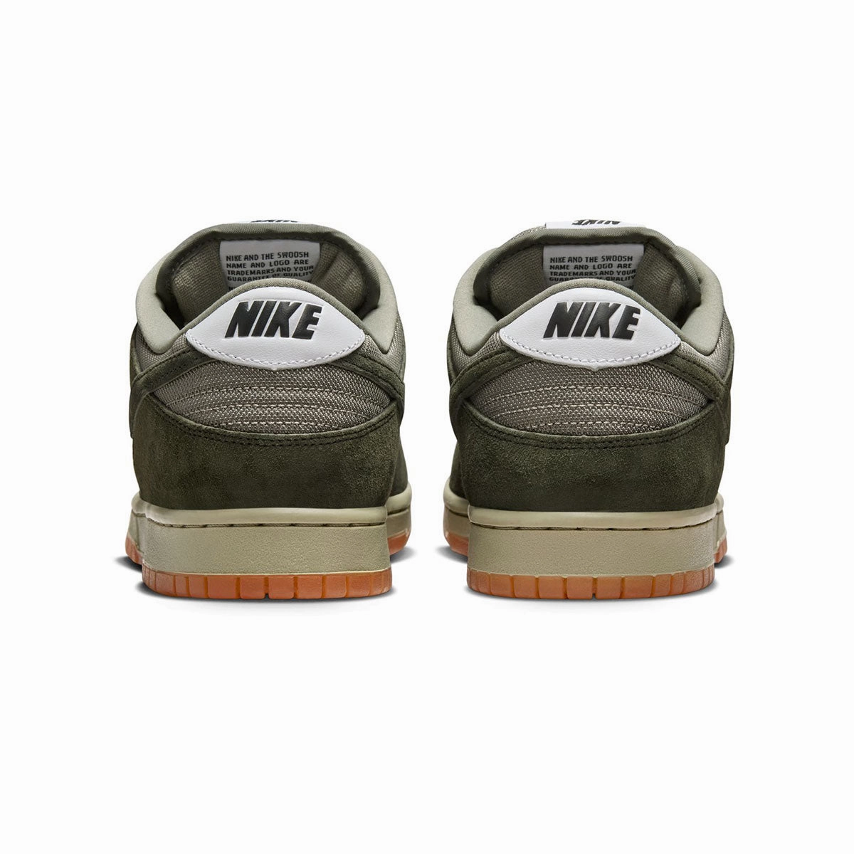 Nike SB Dunk Low Pro B Shoes - Sequoia / Sequoia - Light Army - White High Performance Concept