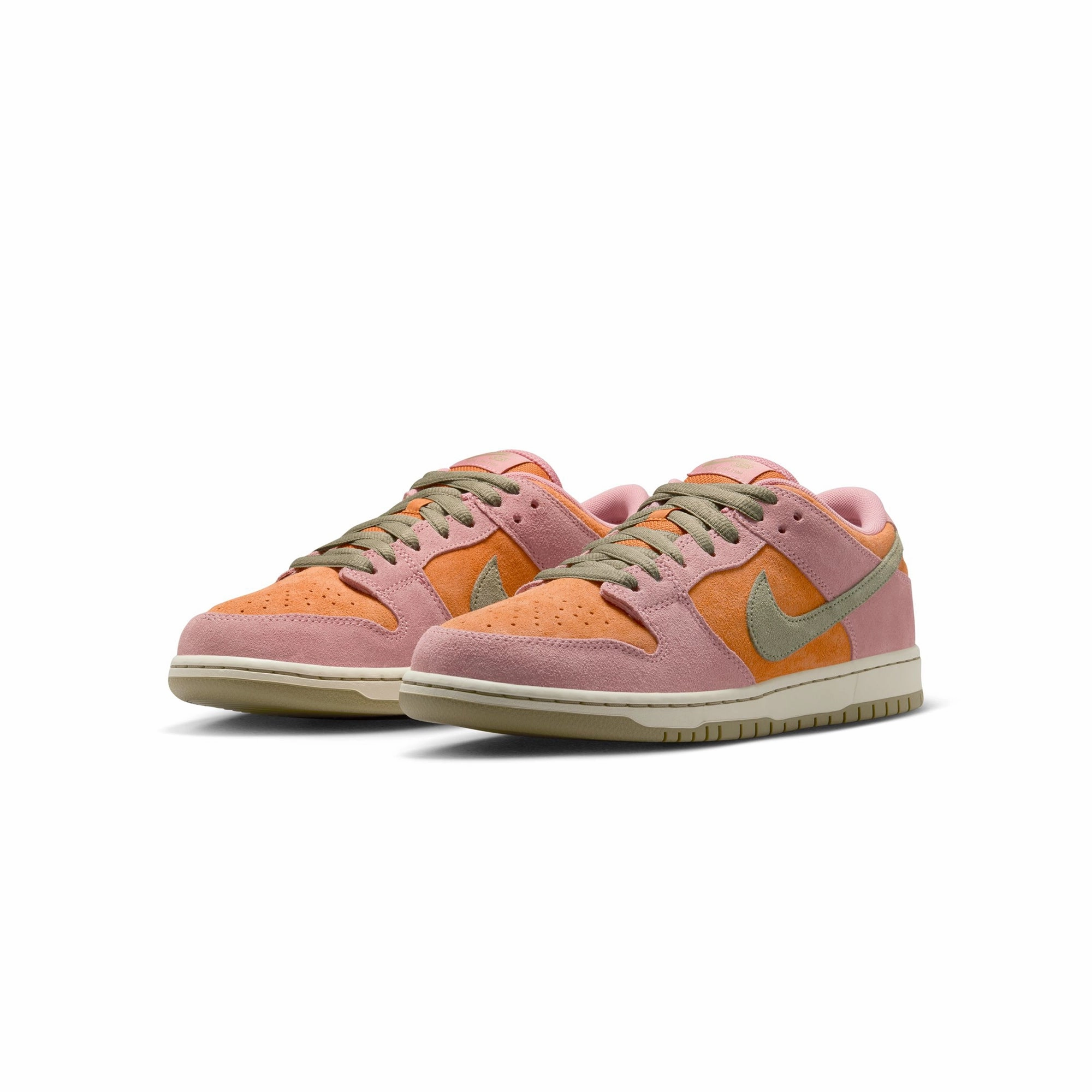 Nike SB Mens Dunk Low Pro "Red Stardust" Shoes Slim stability