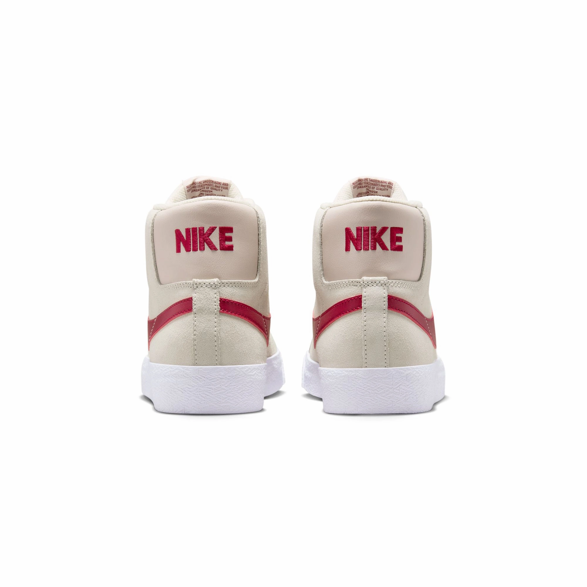 Nike SB Mens Zoom Blazer Mid Shoes Shock-absorbent cushioning