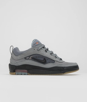 Nike SB Orange Label Air Max Ishod Shoes - Cool Grey / Black - Cool Grey - Dark Grey workout running wear