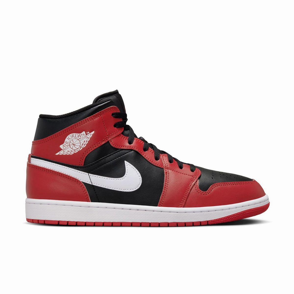 Air Jordan 1 Mid 'Gym Red Black Toe' Rain Hike