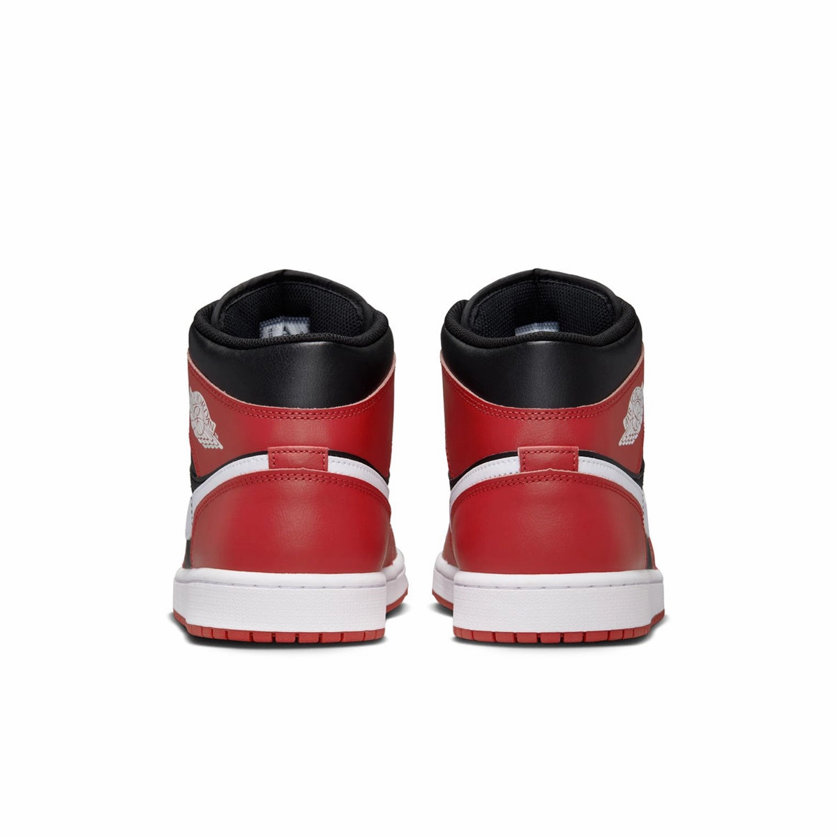 No Stress Air Jordan 1 Mid 'Gym Red Black Toe'