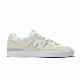 Numeric 574 Vulc 'White' Patent Shine