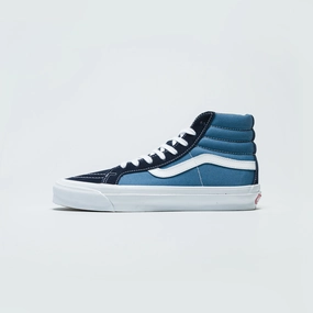 OG Sk8-Hi LX - Navy/Navy Layered silhouette