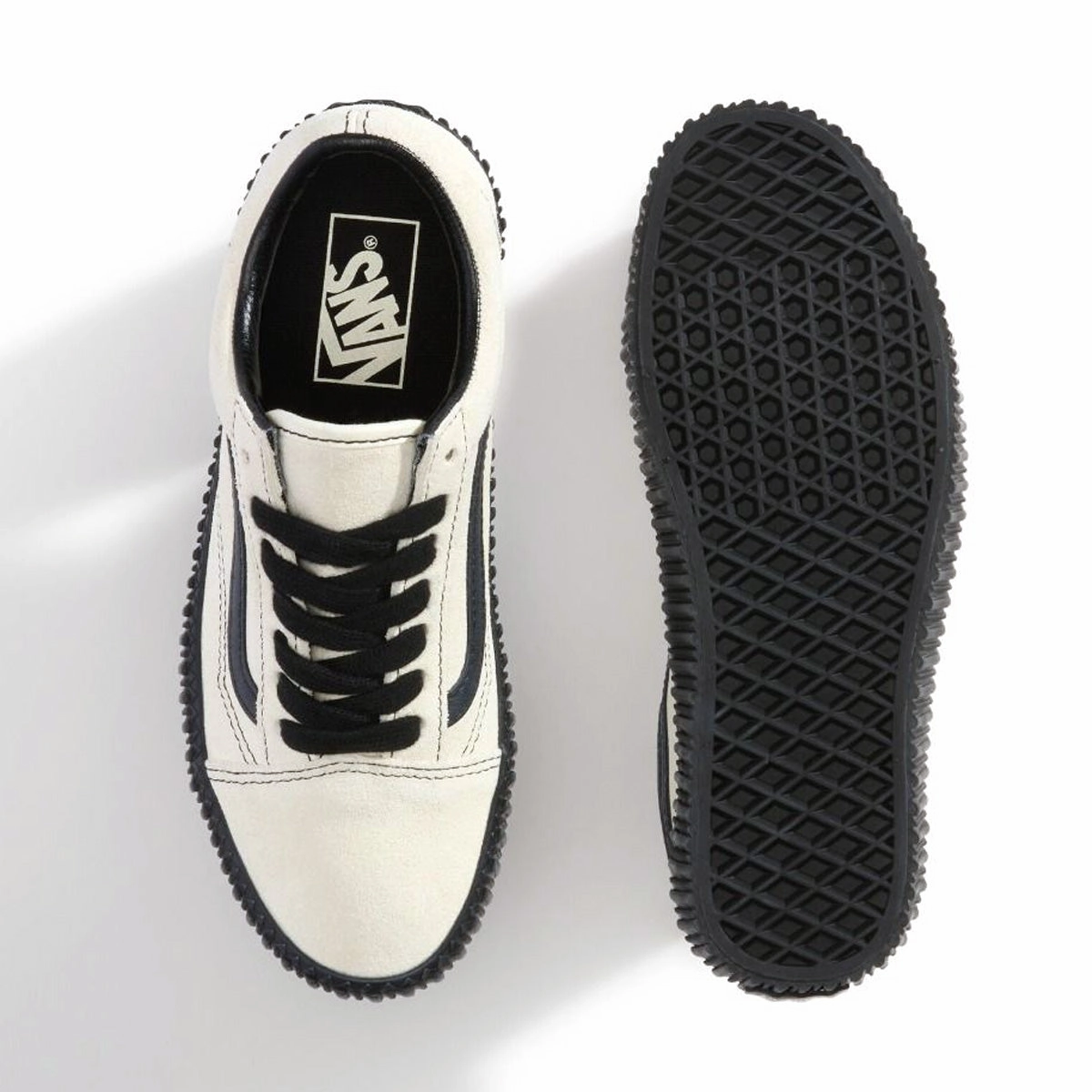 Old Skool Creeper 'Classic White' Travel Step-On Comfort Layer