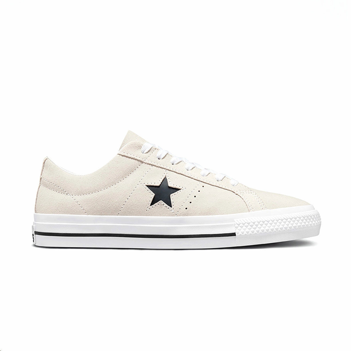 Morning Pace Light Step One Star Pro Suede Low Top 'Egret White'