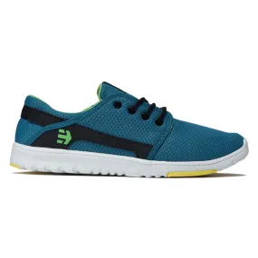 Etnies Scout Shoes - Teal/Black Adaptive Technology Casual Moves