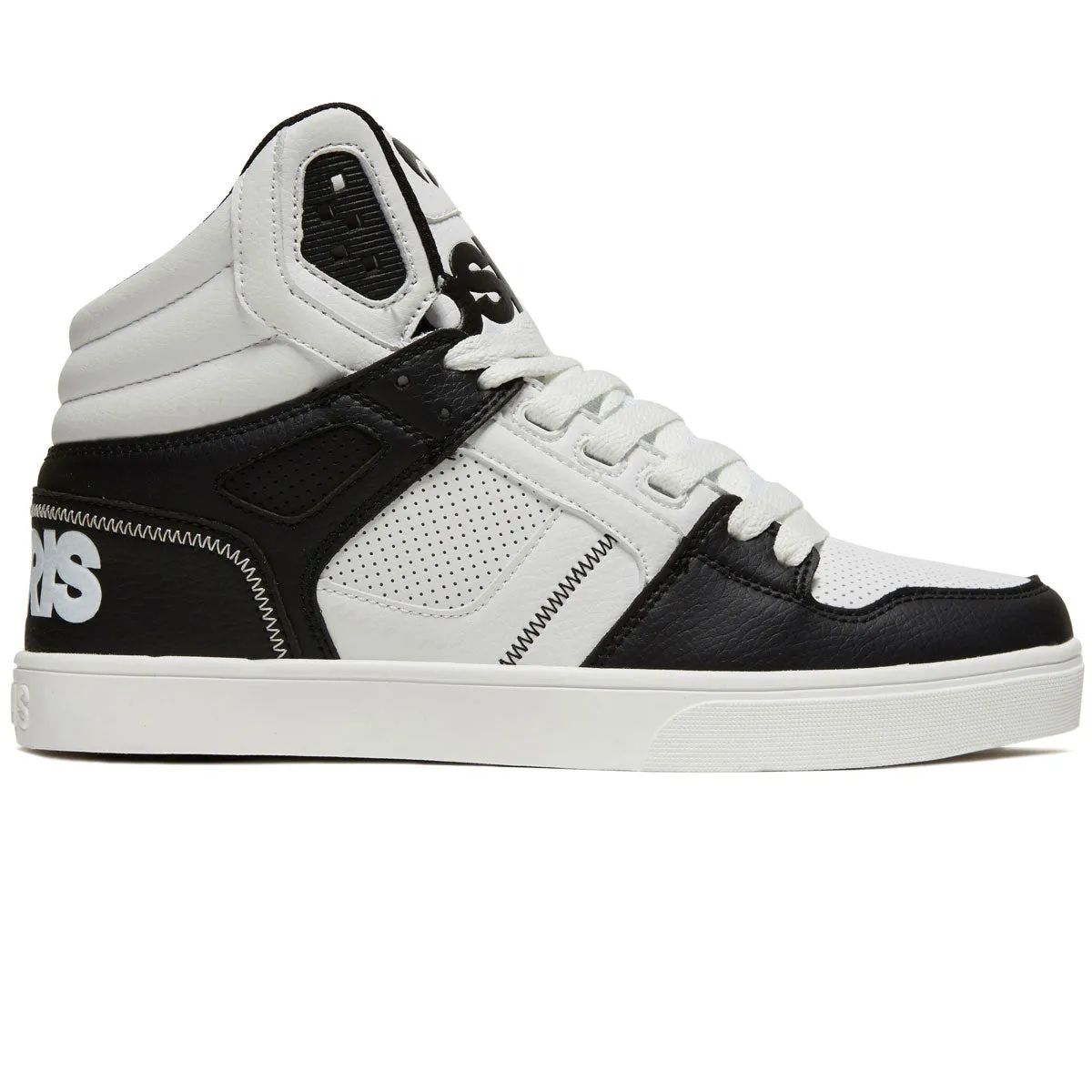 Street Performance Fit Light Movement Osiris Clone Shoes - Black/White/Black