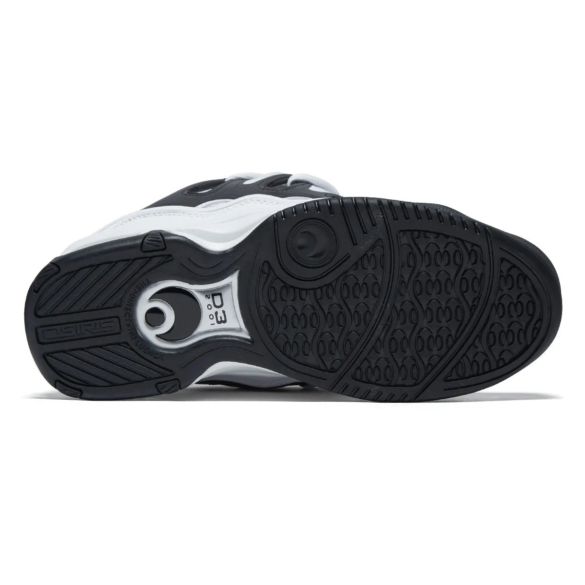 Osiris D3 2001 Shoes - White/Black/White Board Max