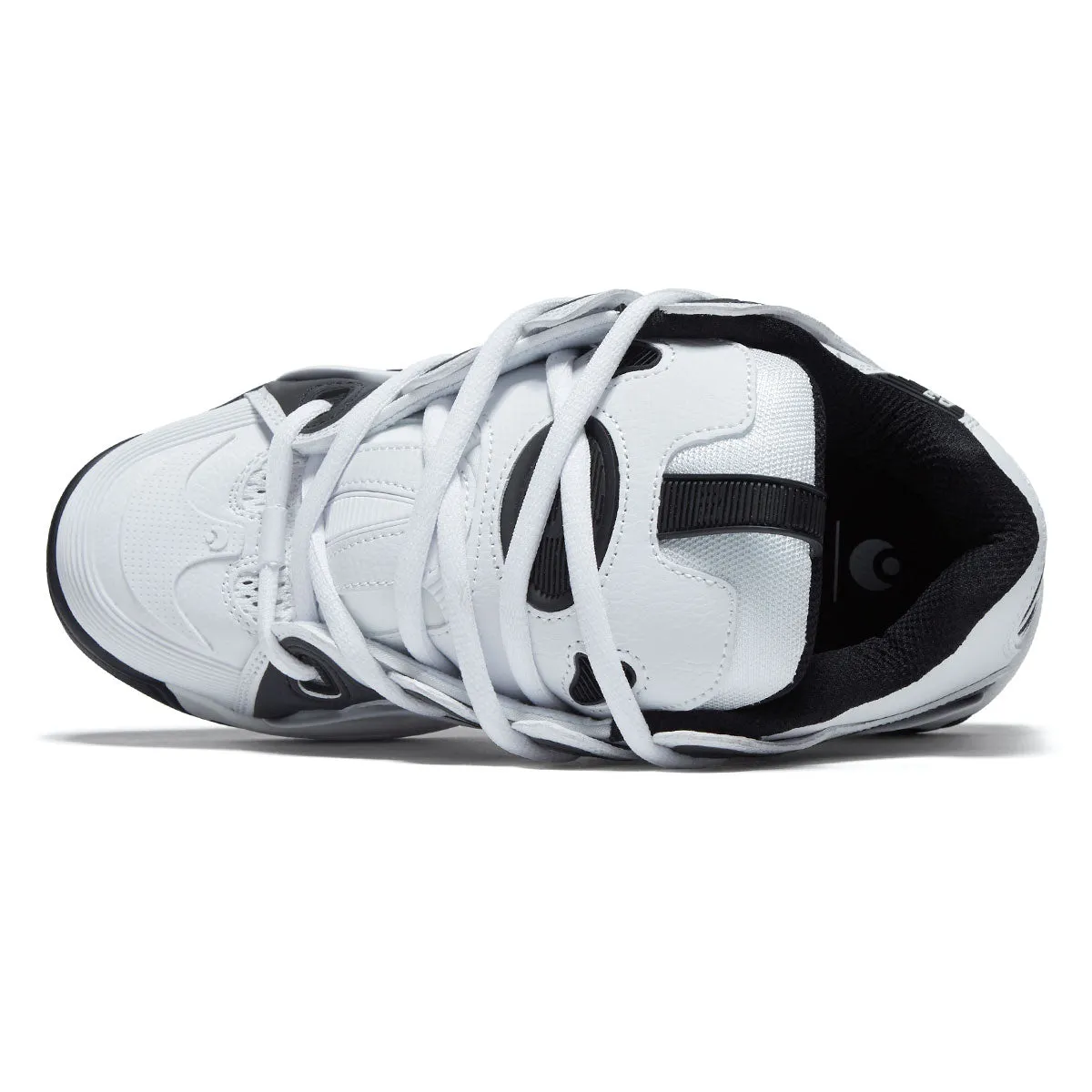 Osiris D3 2001 Shoes - White/Black/White Board Max