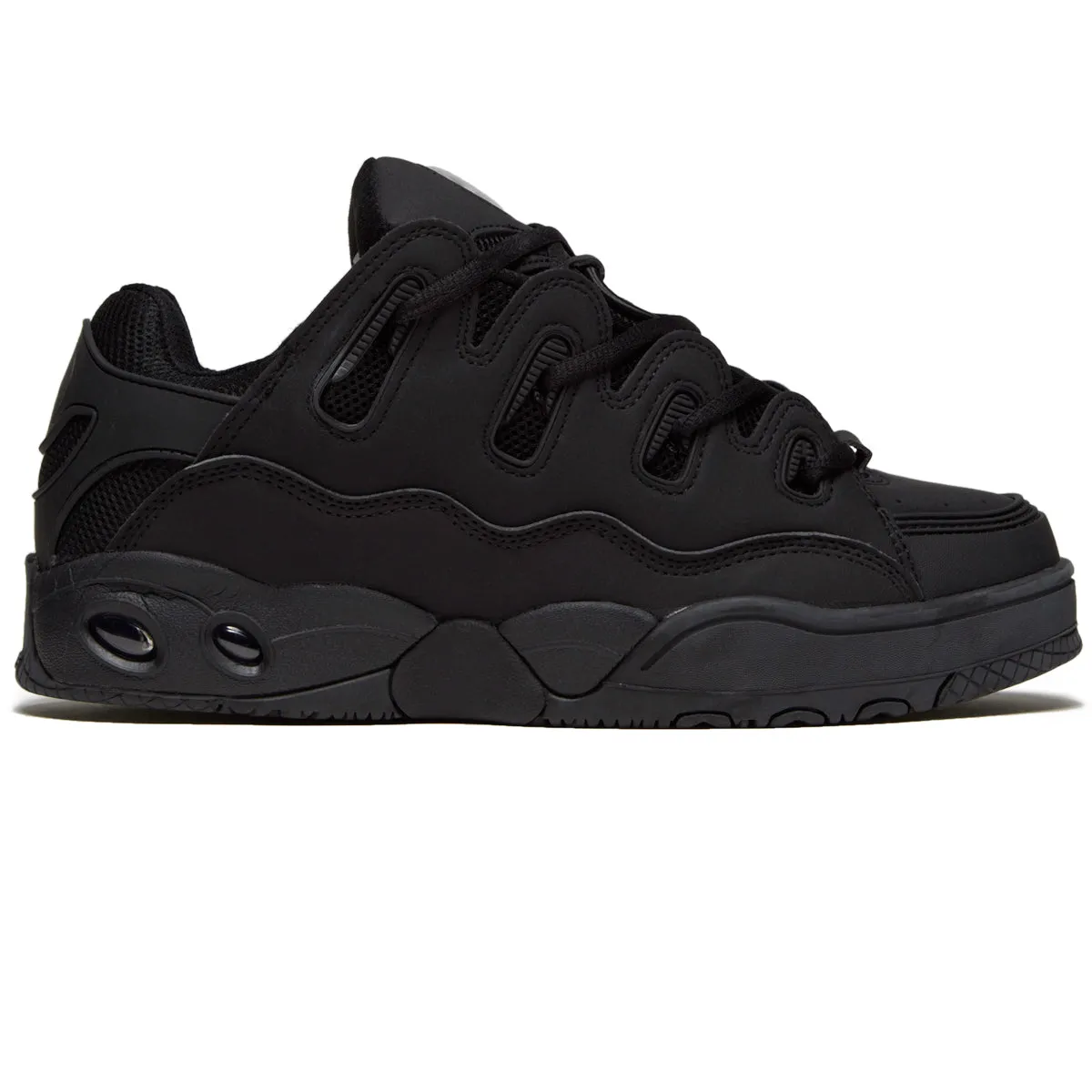 Osiris D3 Og Shoes - Black/Black/Black Adaptive Sole Lightweight Comfort