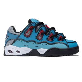 Osiris D3 OG Shoes - Blue/Blue/Cartoon Durable Traction