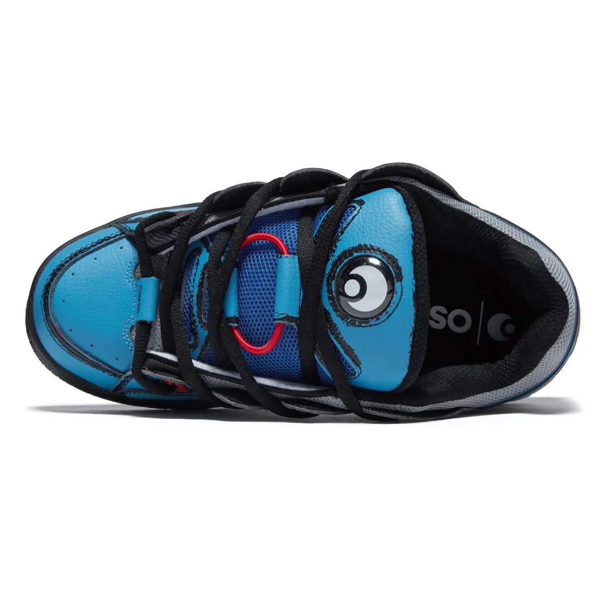 Osiris D3 OG Shoes - Blue/Blue/Cartoon Sport Comfort