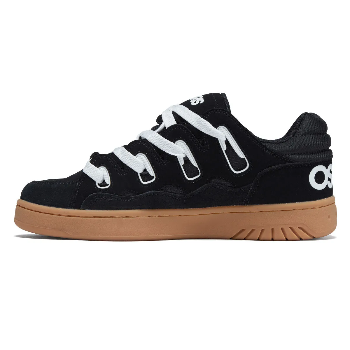Osiris D3S Shoes - Black/White/Gum All Day Comfort