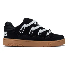 Osiris D3S Shoes - Black/White/Gum Comfort Design