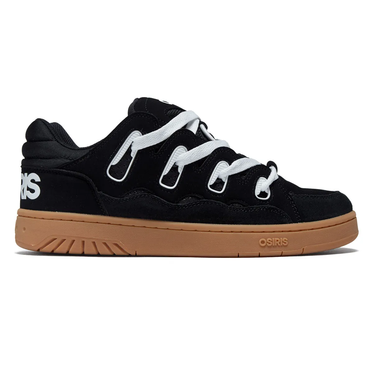 Osiris D3S Shoes - Black/White/Gum Comfort Design