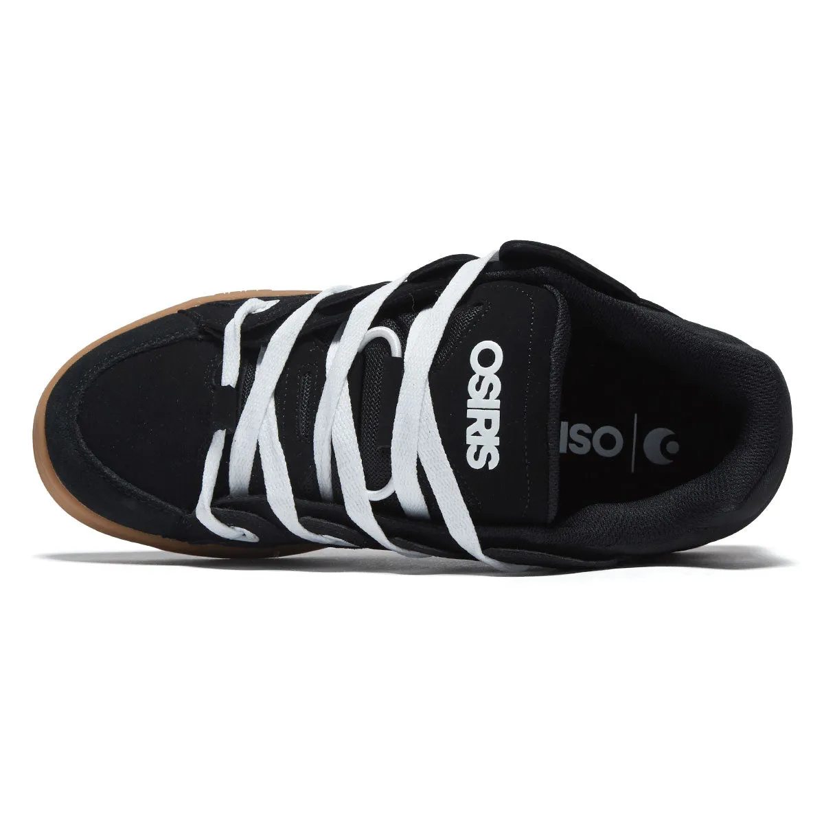 Osiris D3S Shoes - Black/White/Gum All Day Comfort